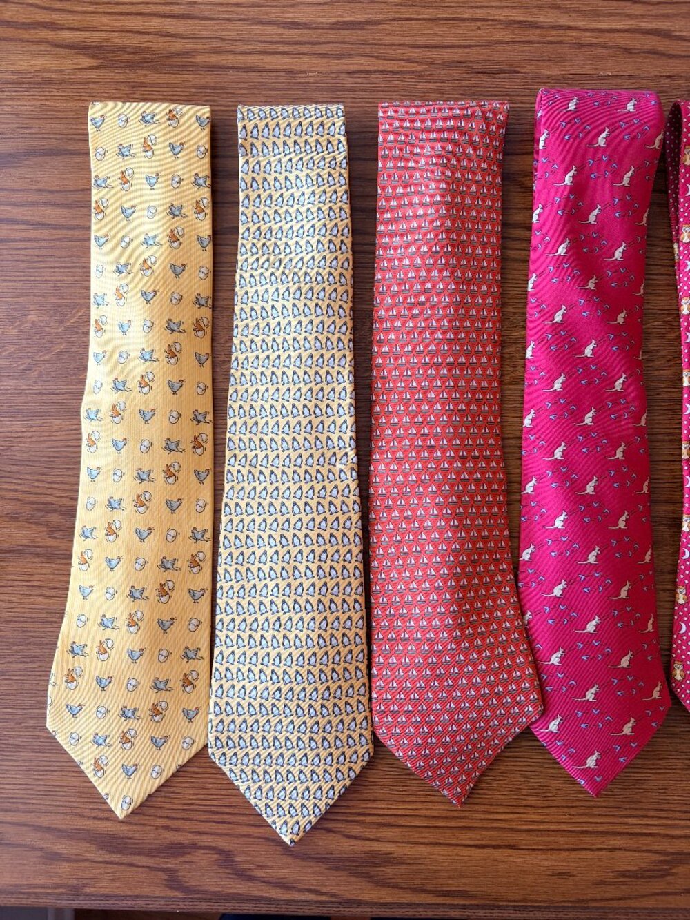 Vintage Hermes neckties $70 each - Picture 2 of 16